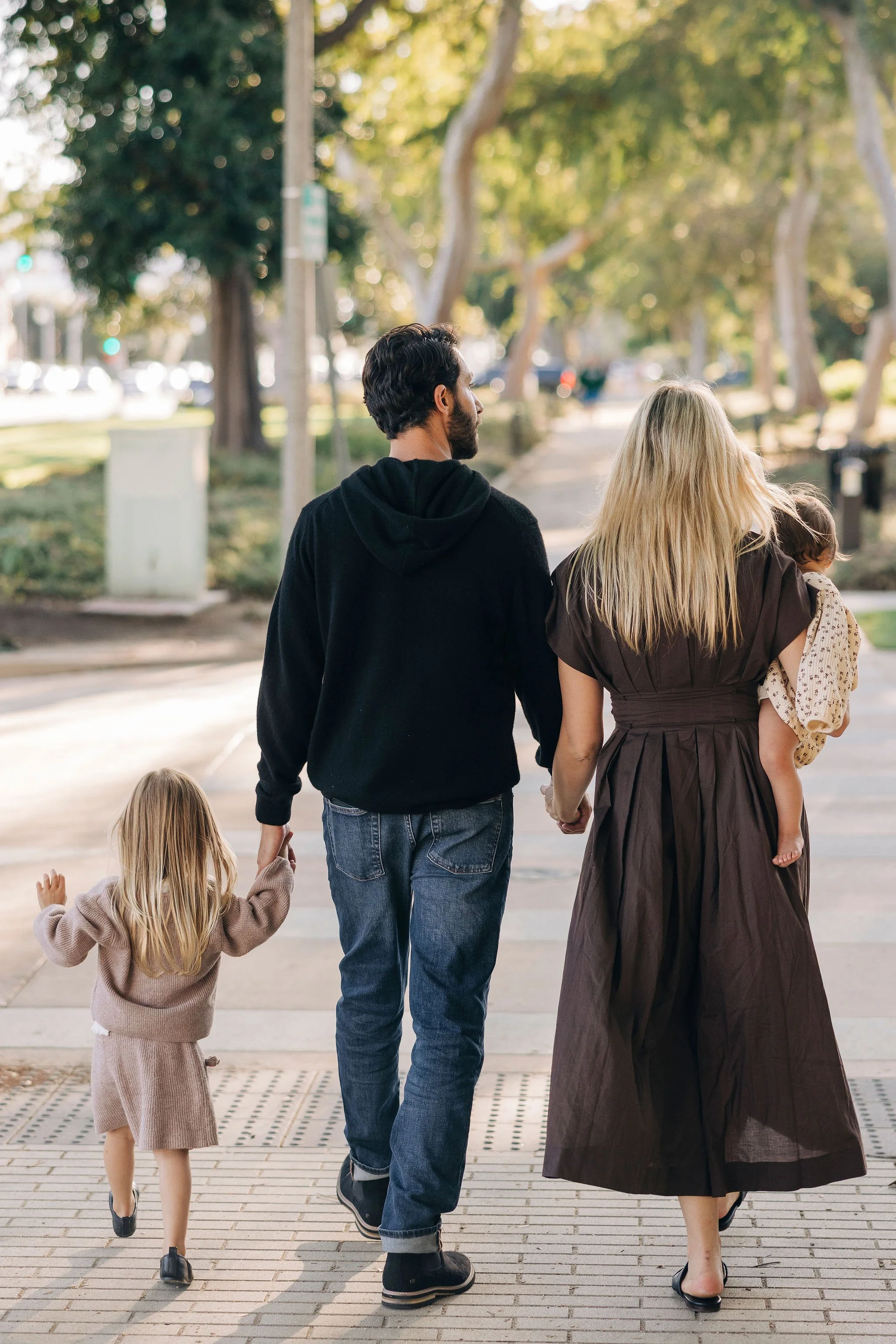 Melanie and her family
